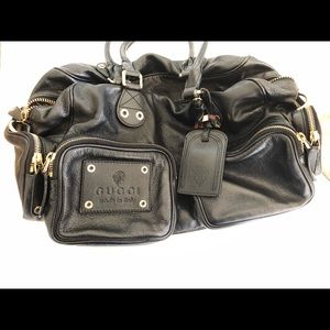 Gucci - Black leather handbag